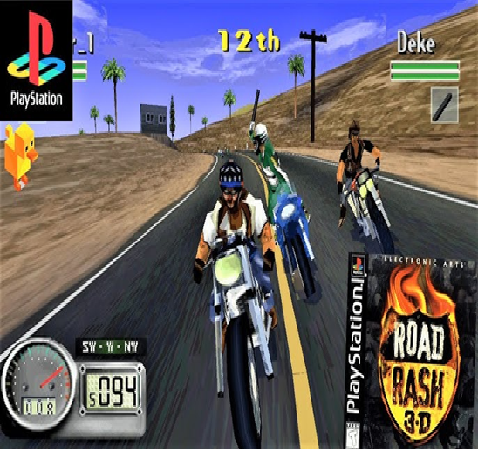 Road Rash 3-D